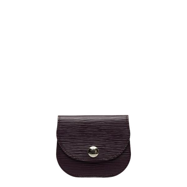 ルイ ヴィトン エピ ポルト モネ アコルディオン ケース M6657K カシス パープル レザー レディース LOUIS VUITTON 【中古】 LOUIS VUITTON（ルイ・ヴィトン） ルイ ヴィトン エピ ポルト モネ