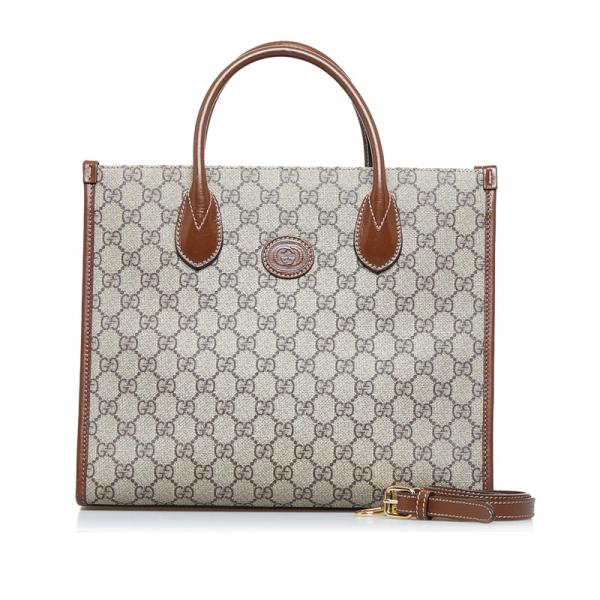 GUCCI グッチ GGスモール トートバッグ ショルダーバッグ 2WAY