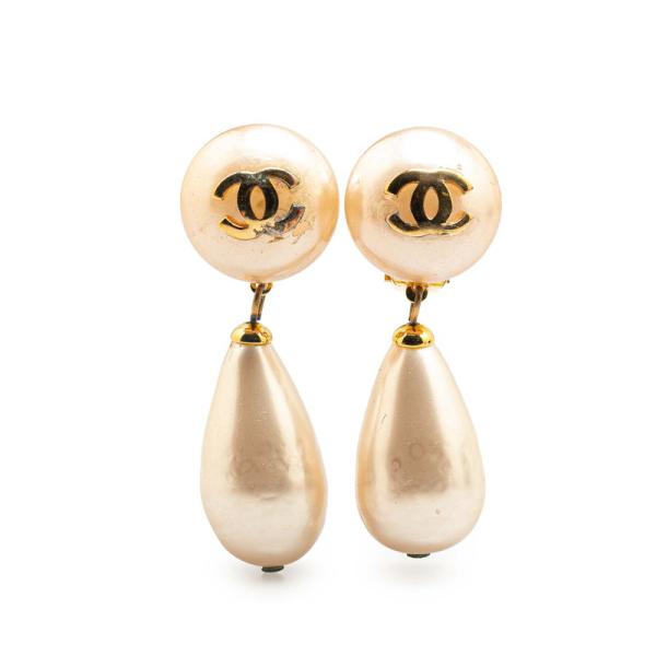 CHANEL シャネル ヴィンテージ ココマーク フェイクパール