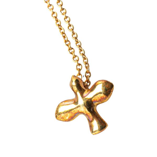 TIFFANY&Co. ティファニー バードクロス ネックレス K18YG