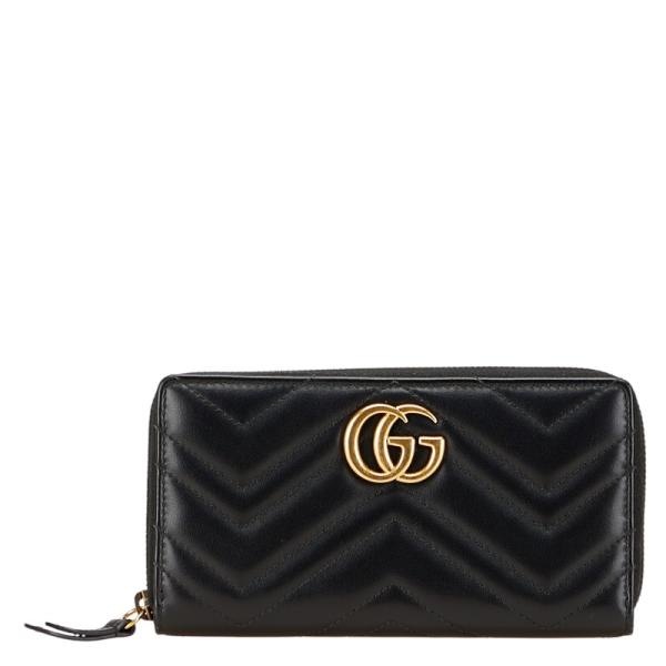 GUCCI グッチ GGマーモント 長財布 ラウンドファスナー 443123  