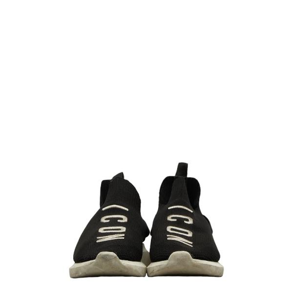 ディースクエアード ロゴ スニーカー キャンバス メッシュ メンズ DSQUARED2 【222-25202】 DSQUARED2（ディースクエアード） ロゴ スニーカー ブラック