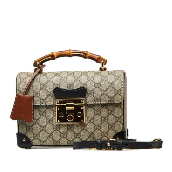 GUCCI パドロック　バックパック　2wayバッグ 楽天市場】ggスプリーム パドロック バックパックの通販