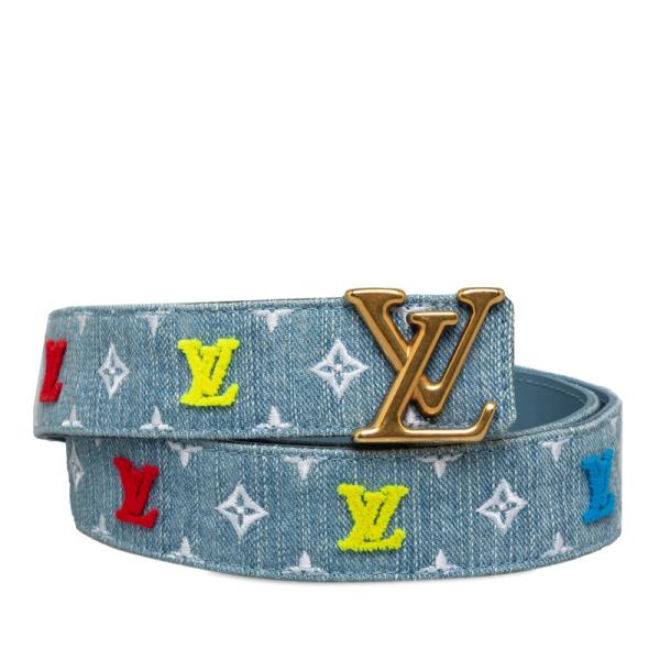 LOUIS VUITTON ルイ ヴィトン モノグラム デニム サンチュール