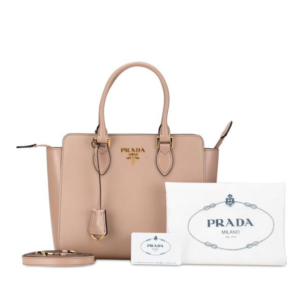 PRADA プラダ サフィアーノ ハンドバッグ ショルダーバッグ 2WAY 