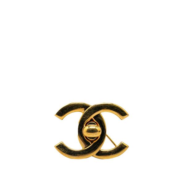 CHANEL シャネル ヴィンテージ ココマーク ターンロック ラージ