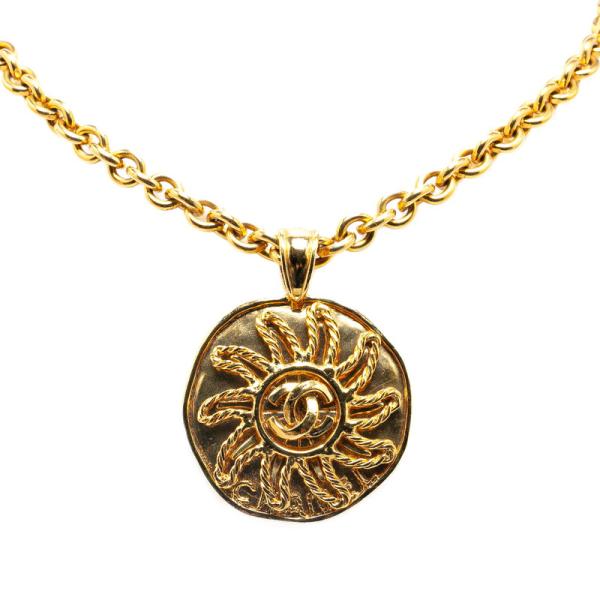 CHANEL シャネル ヴィンテージ ココマーク 太陽 モチーフ CHANEL シャネル ヴィンテージ ココマーク 太陽 モチーフ