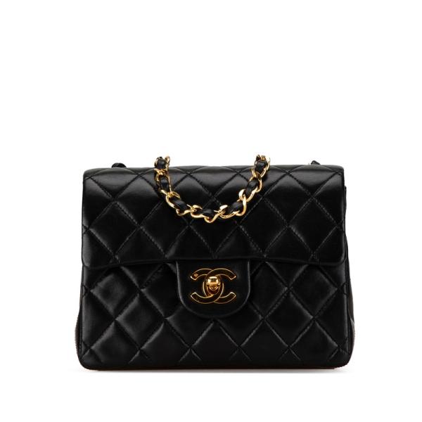 シャネル マトラッセ ココマーク チェーン ショルダーバッグ レザー レディース CHANEL 【222-98451】 CHANEL（シャネル） マトラッセ ココマーク チェーン ショルダーバッグ