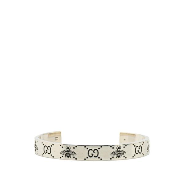 GUCCI グッチ GGロゴ ビー 蜂 バングル ブレスレット ＃18 SV925