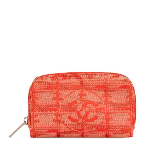 CHANEL（シャネル） ニュートラベルライン ポーチ コインケース レッド