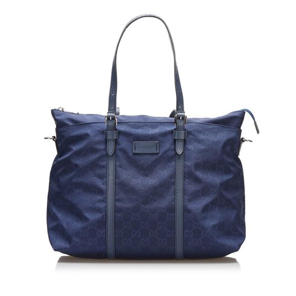 GUCCI（グッチ） GGナイロン トートバッグ ショルダーバッグ 2WAY