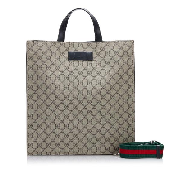 GUCCI グッチ GGスプリーム トートバッグ ショルダーバッグ