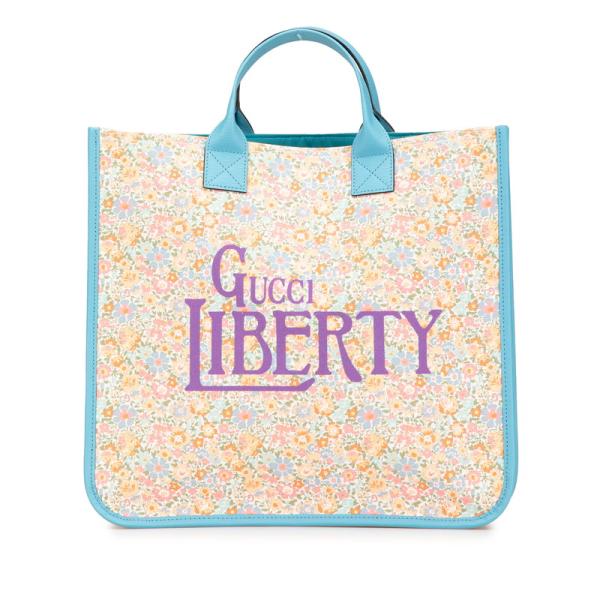 GUCCI グッチ × リバティ チルドレンズ フラワー 花 トート