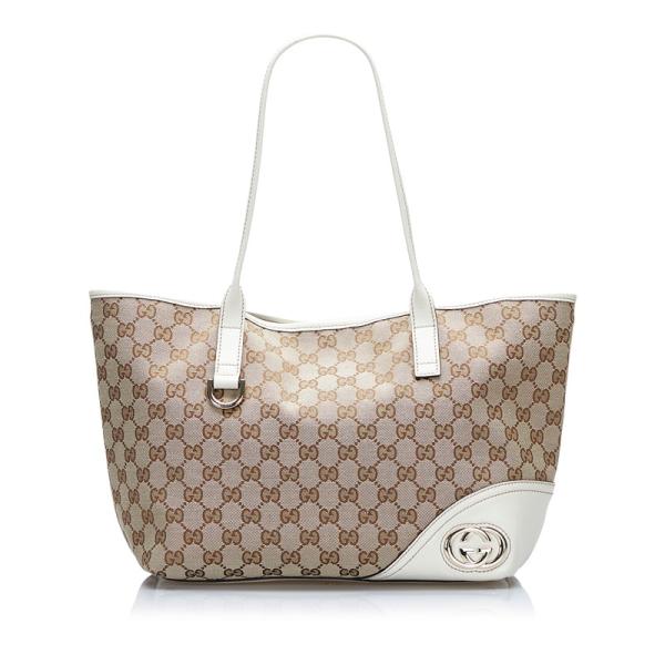 GUCCI グッチ GGキャンバス ニューブリット トートバッグ GUCCI グッチ GGキャンバス ニューブリット トートバッグ