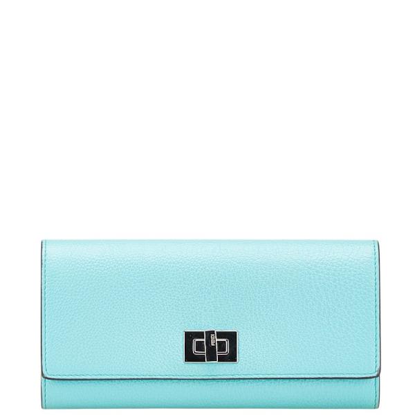 FENDI フェンディ ピーカブー 長財布 8M0427 ライトブルー FENDI フェンディ ピーカブー 長財布 8M0427 ライトブルー