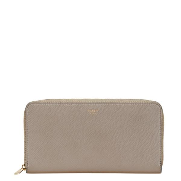 ✨CELINE✨　セリーヌ　長財布　ラウンドファスナー　白　ホワイト　レザー CELINE セリーヌ 長財布 ラウンドファスナー 財布 レディース