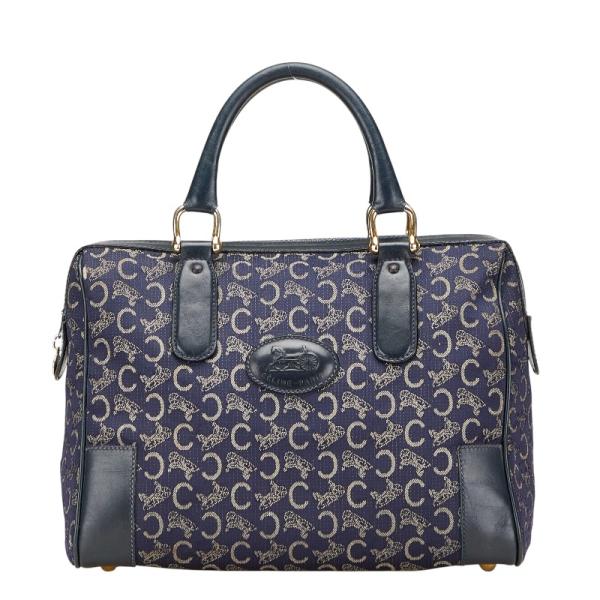 CELINE セリーヌ Cサルキー ハンドバッグ ミニボストンバッグ