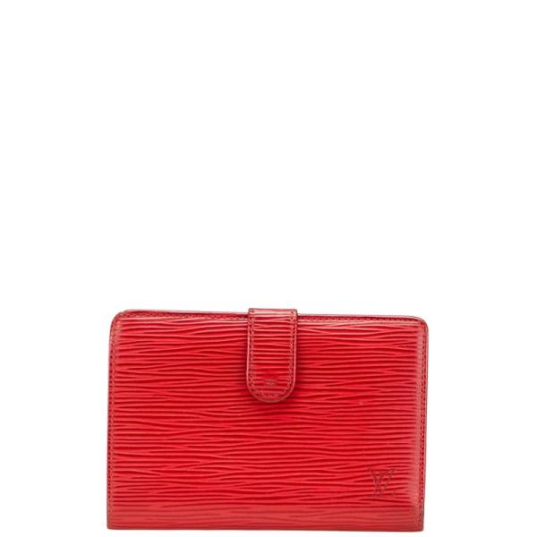 ルイ ヴィトン エピ ポルトフォイユ ヴィエノワ 二つ折り財布 M63247 カスティリアンレッド レザー レディース LOUIS VUITTON 【中古】 LOUIS VUITTON（ルイ・ヴィトン） ルイ ヴィトン エピ ポルトフォイユ