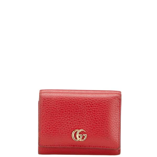 GUCCI（グッチ） GGマーモント 三つ折り財布 コンパクトウォレット