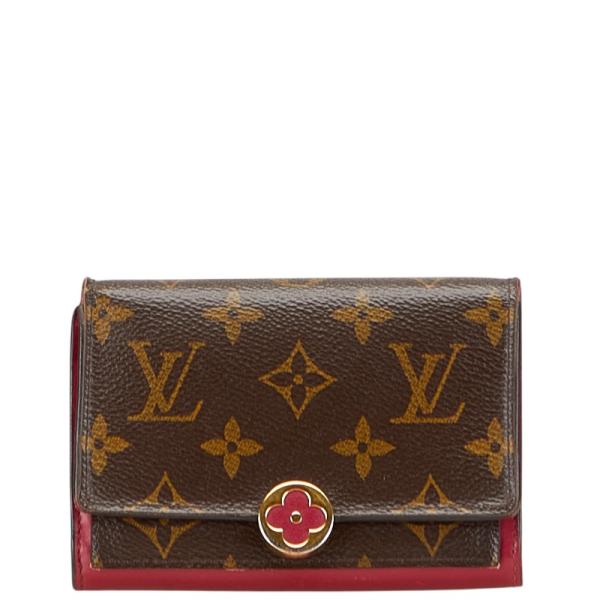 LOUIS VUITTON ルイ ヴィトン モノグラム ポルトフォイユ フロール  