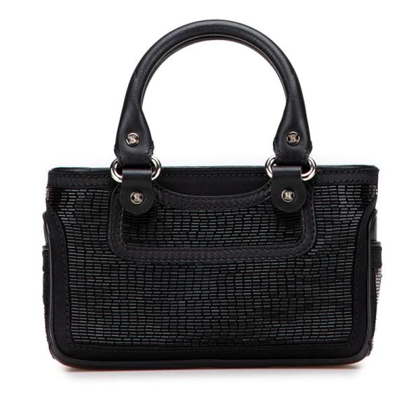 【CELINE】ブギーバッグ キルティング レザー ハンドバッグ CELINE ブギーバッグ ホワイト | Lit vintage