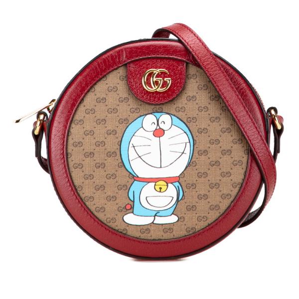 Gucci 極美品 限定 GGスプリーム ドラえもん ショルダーバッグ グッチ Gucci 極美品 限定 GGスプリーム ドラえもん ショルダーバッグ