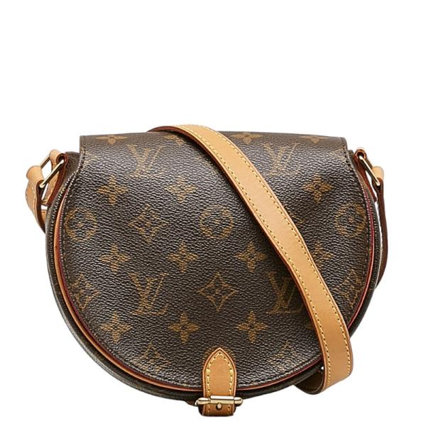 ルイヴィトンダークブラウン ショルダーバッグ LOUIS VUITTON ルイ ヴィトン モノグラム タンブラン 斜め掛け