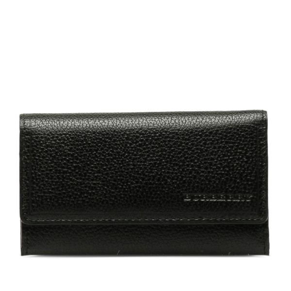 BURBERRY（バーバリー） ノバチェック キーケース 5連 ブラック レザー