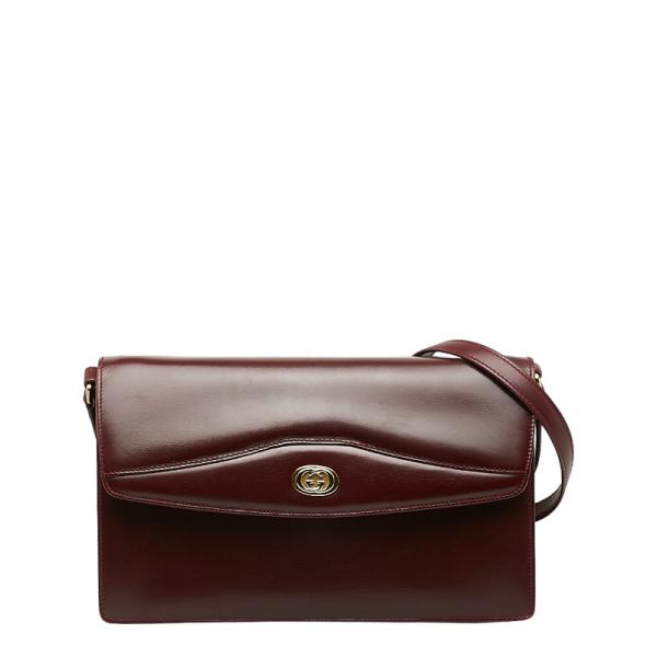 Gucci グッチ ヴィンテージ コニャック レザー リストレット Gucci グッチ ヴィンテージ コニャック レザー リストレット
