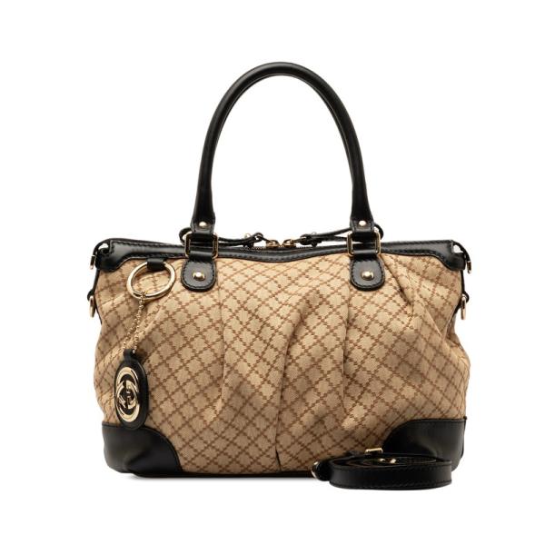 グッチ ディアマンテ スーキー ハンドバッグ ショルダーバッグ 2WAY 247902 キャンバス レディース GUCCI 【228-88041】 ginzaparis2_228-46615