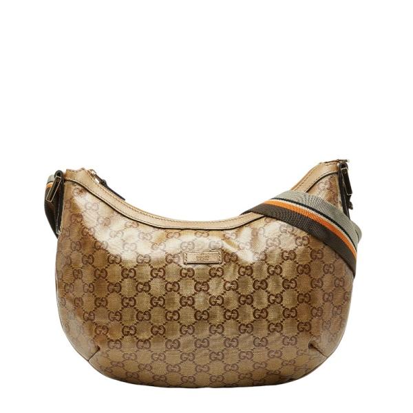GUCCI（グッチ） GGクリスタル シェリーライン 斜め掛け ショルダー 