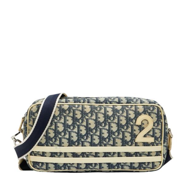 ディオール トロッター NO2 斜め掛け ショルダーバッグ ネイビー