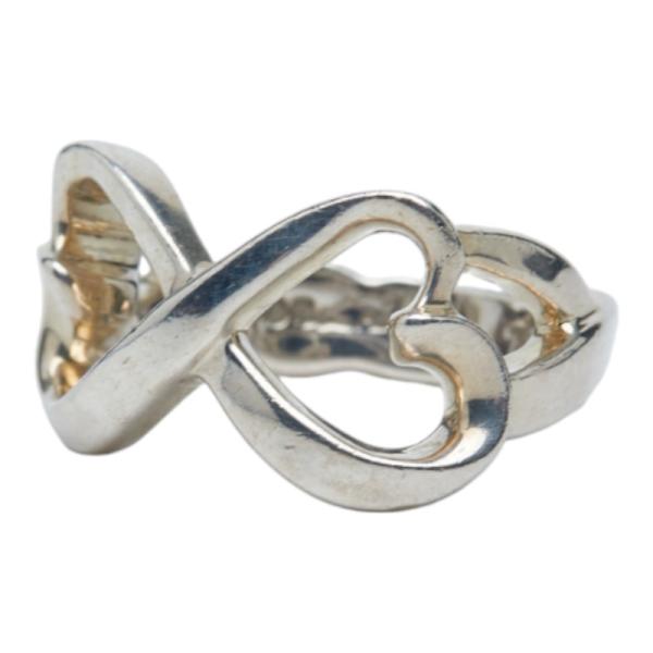 TIFFANY&Co.（ティファニー） ダブルラビングハート リング 指輪 SV925