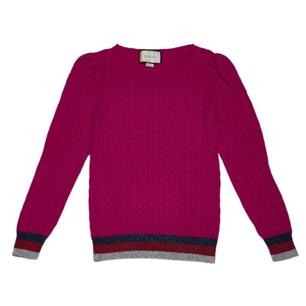GUCCI（グッチ） シェリーライン ケーブル セーター ニット サイズL