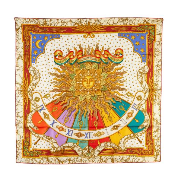 美品　HERMES エルメス　スカーフ　太陽王の祝典 楽天市場】エルメス スカーフ 太陽王の祝典（バッグ・小物