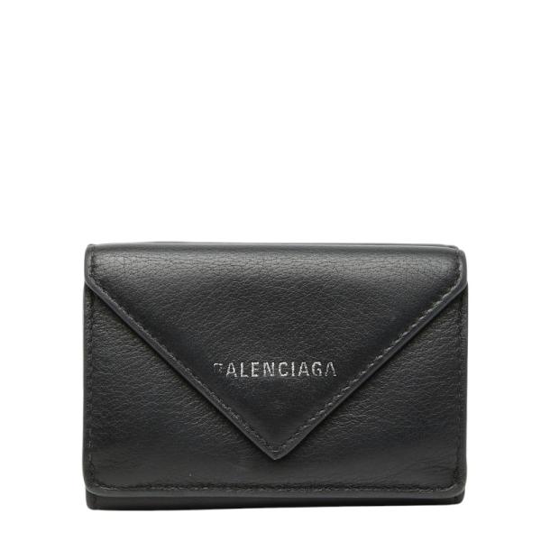 BALENCIAGA（バレンシアガ） ペーパー ミニウォレット 三つ折り財布