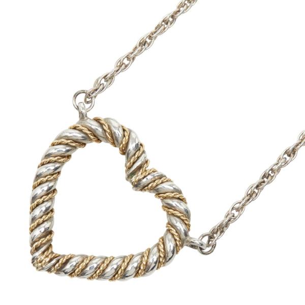 Tiffany & Co. ツイストデザインネックレス TIFFANY&Co.（ティファニー） ツイストハート ネックレス SV925