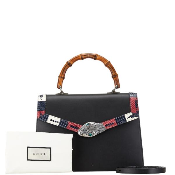 GUCCI グッチ リリス コーラルスネーク バンブー ハンドバッグ GUCCI グッチ リリス コーラルスネーク バンブー ハンドバッグ