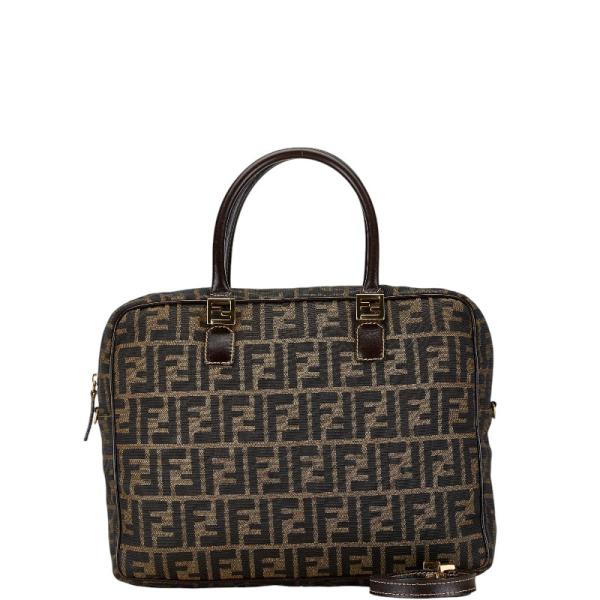 美品　FENDI フェンディ　レザーブリーフケース　ビジネスバッグ　A4収納可能 FENDI（フェンディ） ブリーフケース 2way ビジネスバッグ 7VA400