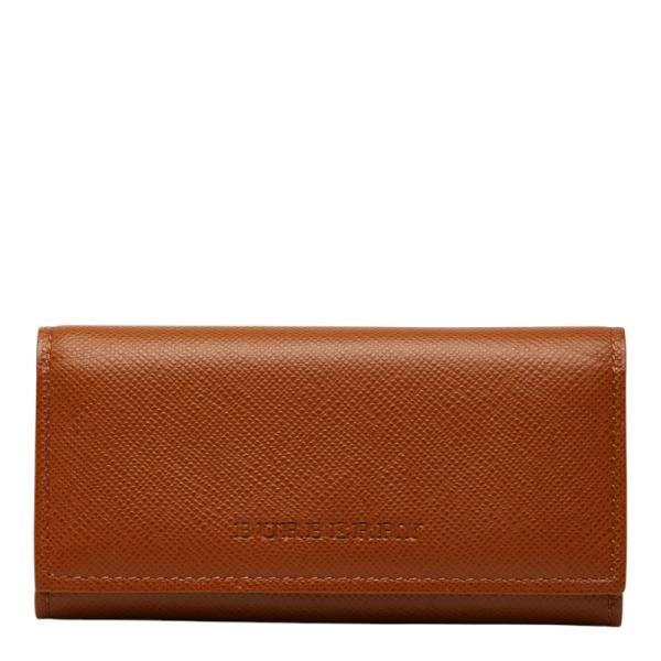 BURBERRY（バーバリー） ノバチェック 4連 キーケース ブラウン レザー