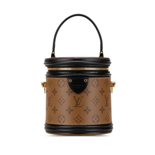 極美品 LOUIS VUITTON エピレザー カンヌ バニティ ハンドバッグ LOUIS VUITTON ルイ ヴィトン モノグラム リバース カンヌ