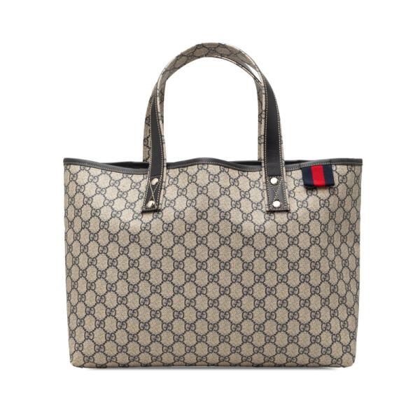 GUCCI（グッチ） GGスプリーム シェリーライン トートバッグ