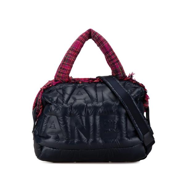 CHANEL ✨ドゥドーヌ　リュック　ネイビー　ナイロン　マトラッセ ドゥドーヌ ココネージュ バックパック – willow