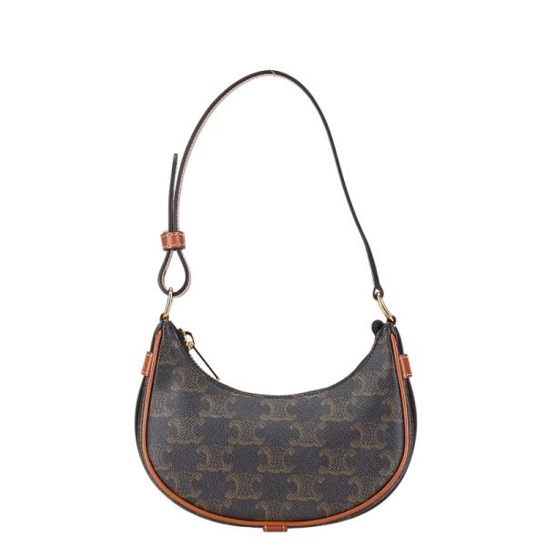 CELINE（セリーヌ） トリオンフ ミニ アヴァ ハンドバッグ タン