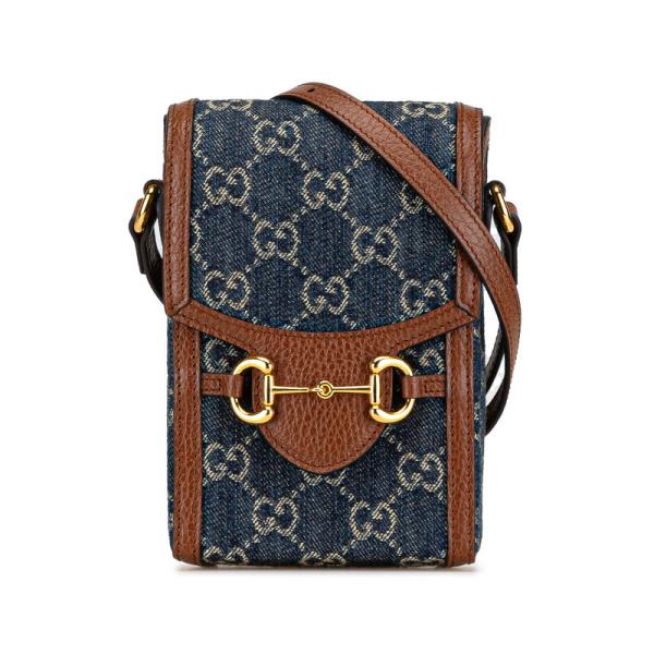 【美品】 GUCCI ホースビット GG柄 デニム パンプス サイズ38 美品】 GUCCI ホースビット GG柄 デニム パンプス サイズ38