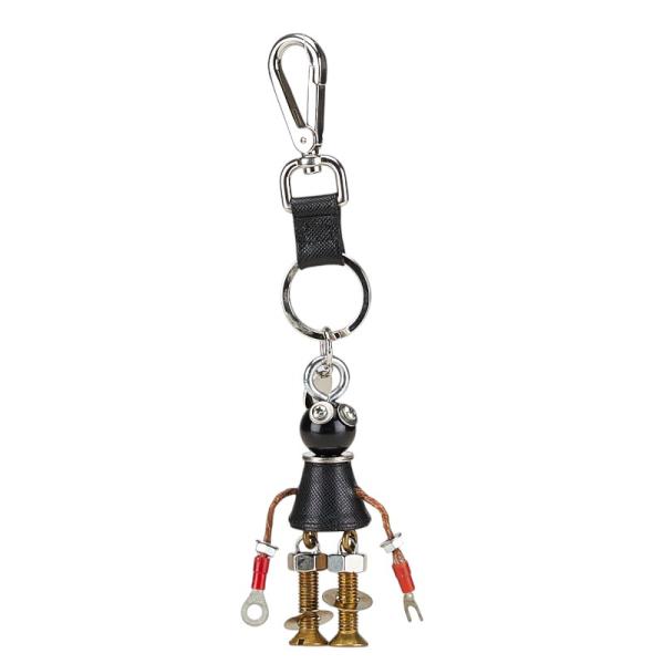 PRADA プラダ ロボット サフィアーノ チャーム キーホルダー PRADA プラダ ロボット サフィアーノ チャーム キーホルダー