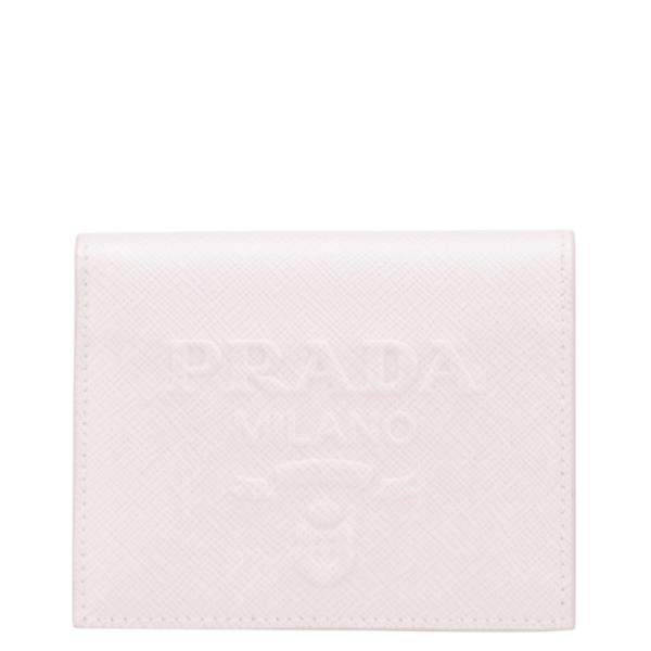 ✨未使用展示品・箱付き✨　PRADA ミニ財布　エンボスロゴ　二つ折り　折り財布 楽天市場】PRADA プラダ ファスナー小銭入れ付き2つ折り財布