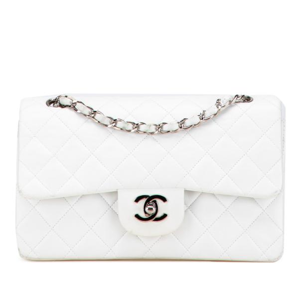 【美品】シャネル フルフラップ チェーンショルダー ラムスキン ココマーク CHANEL(シャネル) マトラッセ30 ココマーク ラムスキン Sフラップ/W