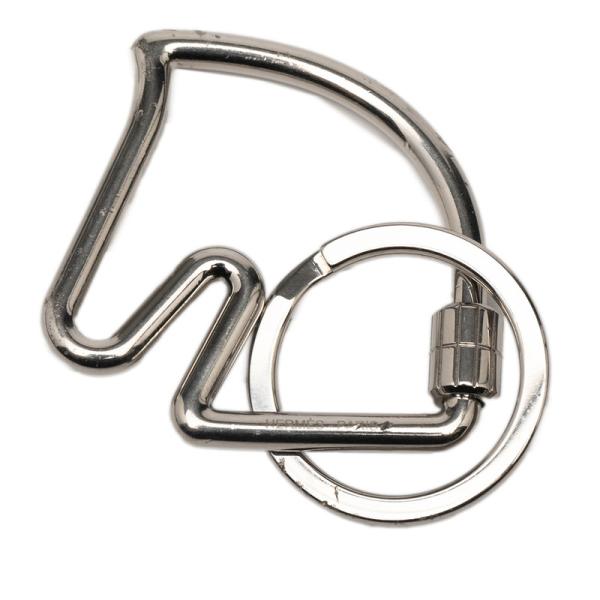 【極美品】エルメス シュヴァル キーリング HERMES 馬 カデナ ホース HERMES（エルメス） シュバル ホース 馬 モチーフ キーリング