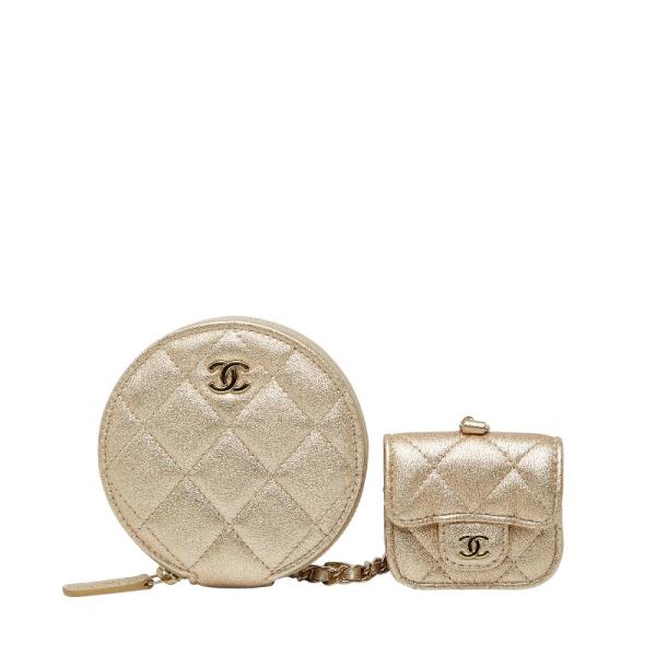 CHANEL（シャネル） ココマーク マトラッセ コインケース AirPods